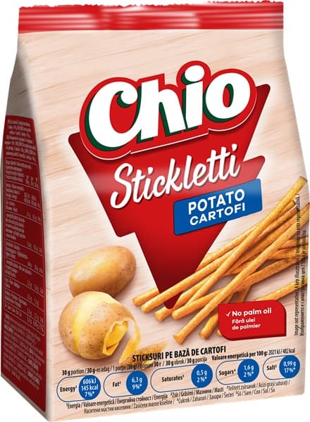 Chio Stickletti burgonyás