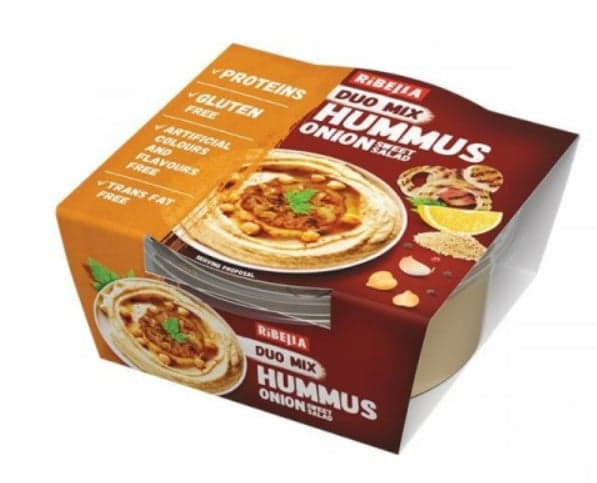 Ribella Hummus Duo Mix Onion salad 200g