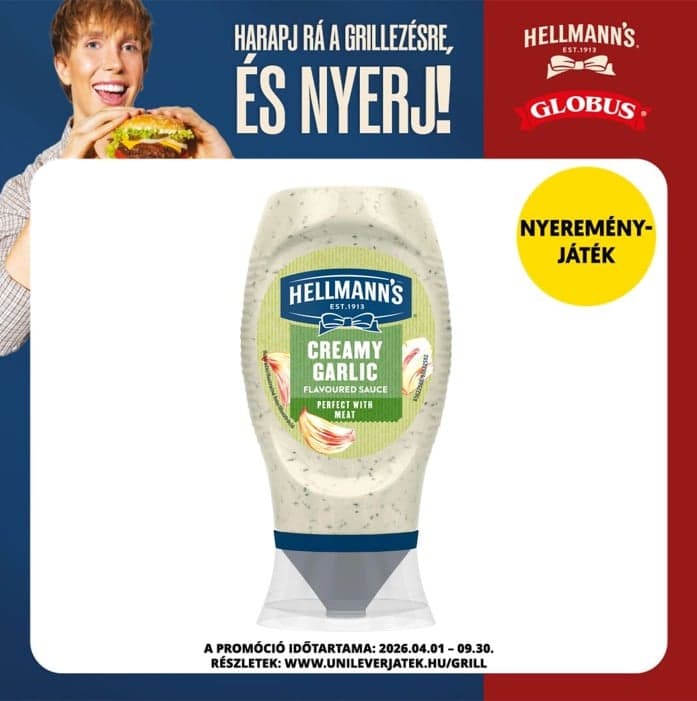 Hellmann's garlic sauce
