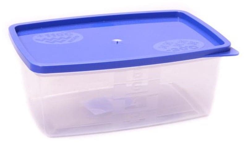plastic food box  0,8 l