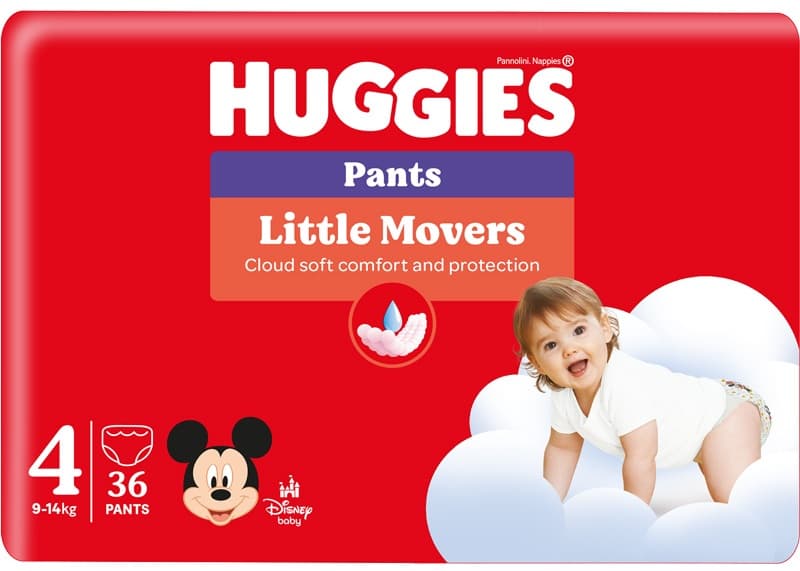 Huggies Pant (4) Uni ND Jumbo RH 36x2