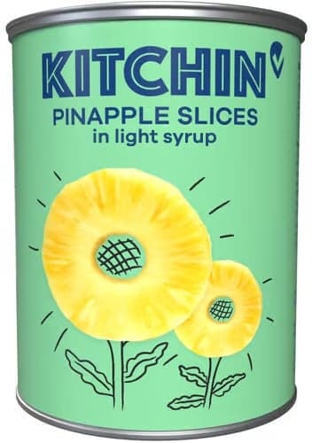 Kitchin Pineapple slices in its own juice
