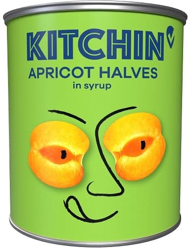 Kitchin Apricots in a slightly sweet brine