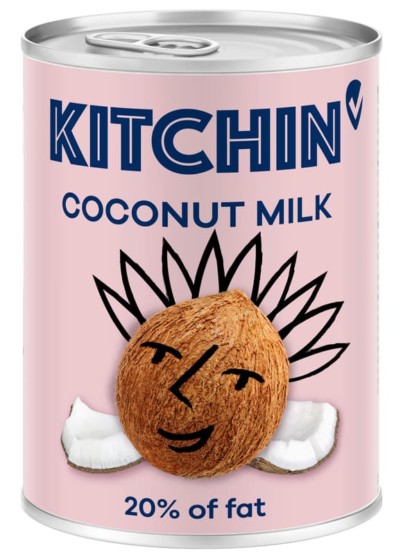 Kitchin Kókusztej, 90% kókusztartalommal