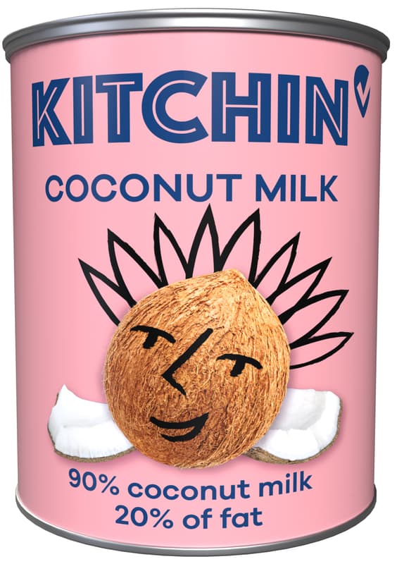 Kitchin Kókusztej, 90% kókusztartalommal