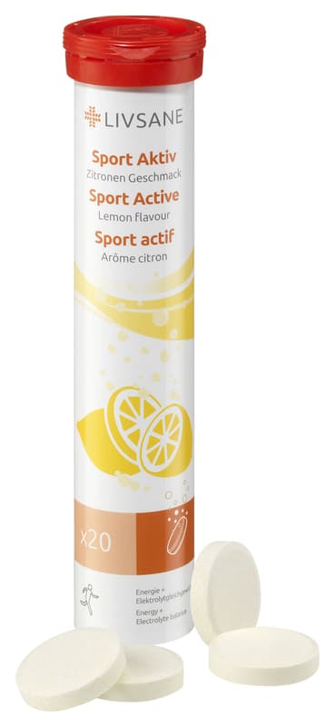 LIVSANE Sport Active pezsgőtabletta 20 db