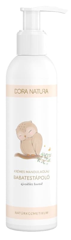 Creamy mandeln oil baby body lotion