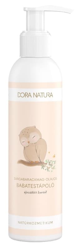 Peach seed oil baby body lotion