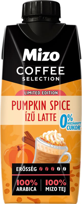Mizo Coffee Selection Pumpkin Spice ízű latte