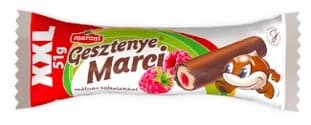 Maroni Gesztenye Marci XXL
Chestnut Bar with Raspberry Filling