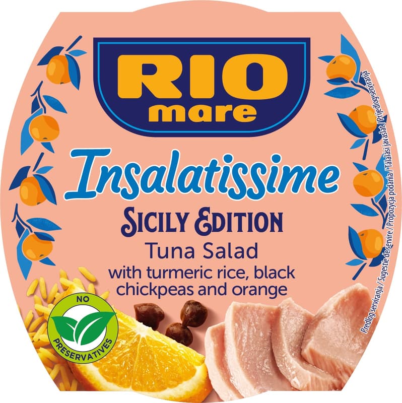 Rio Mare Insalatissime tuna salad Sicily Edition 160g