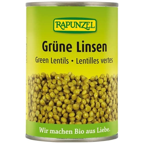 Rapunzel BIO Zöld lencse lében (400 g)