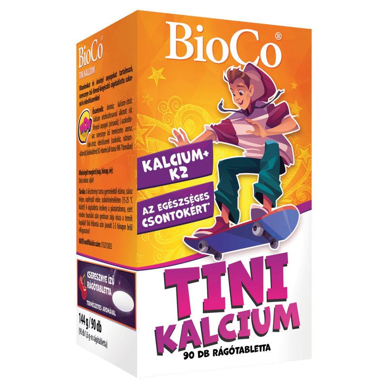 BioCo Teen Calcium Chewable Tablets 90 pcs