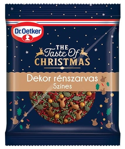 Dr. Oetker The Taste Of Christmas Dekor rénszarvas Színes