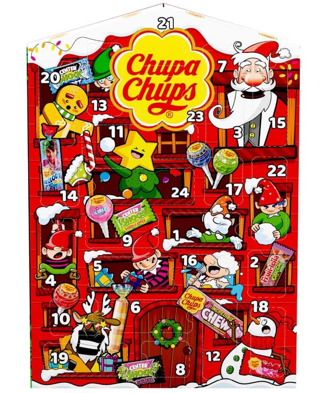 Chupa Chups adventi kalendárium
