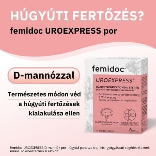 Uroexpress Femidoc D-mannose powder for urinary tract complaints in sachets 14 pcs