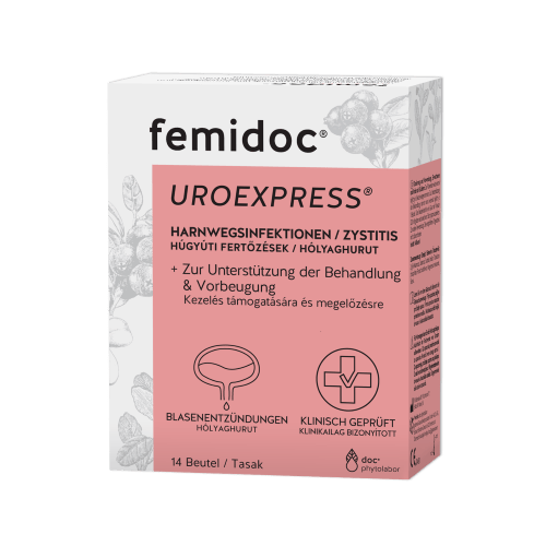 Uroexpress Femidoc D-mannose powder for urinary tract complaints in sachets 14 pcs
