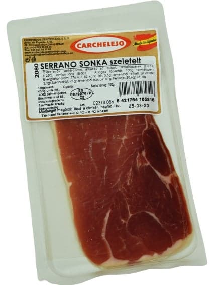 Carchelejon Serrano Sliced Ham