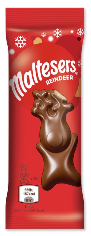 Maltesers Merryteaser Tejcsokoládé rénszarvas