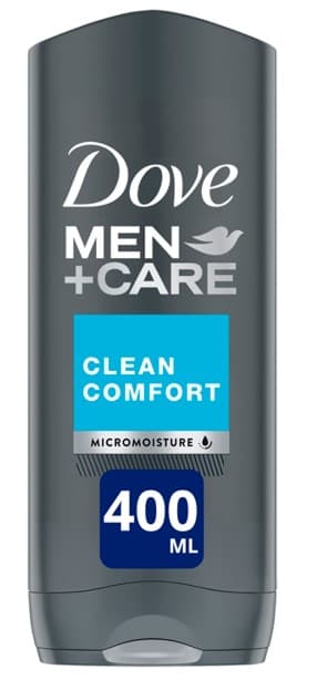 Dove Men + Care Clean Comfort men's shower gel for body and face