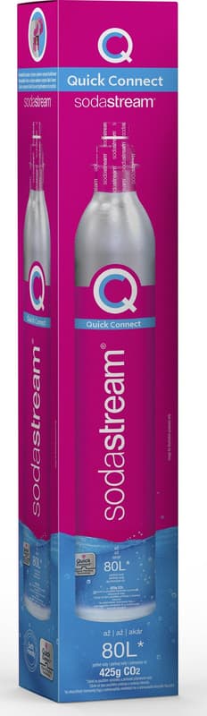SodaStream CY CQC CO2 tartalék gázpatron új generációs, pattintós készülékhez