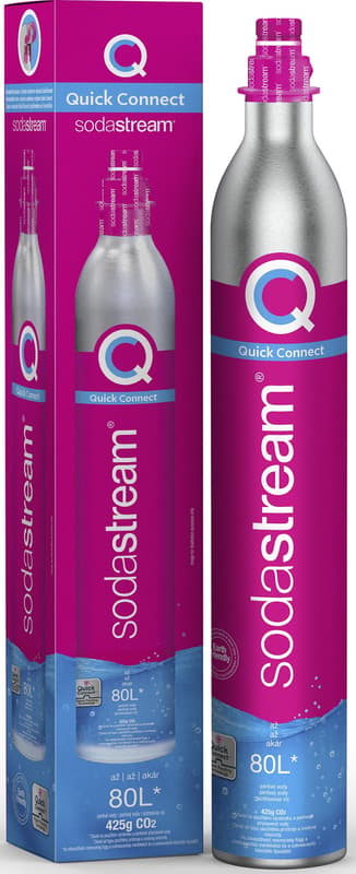 SodaStream CY CQC CO2 tartalék gázpatron új generációs, pattintós készülékhez