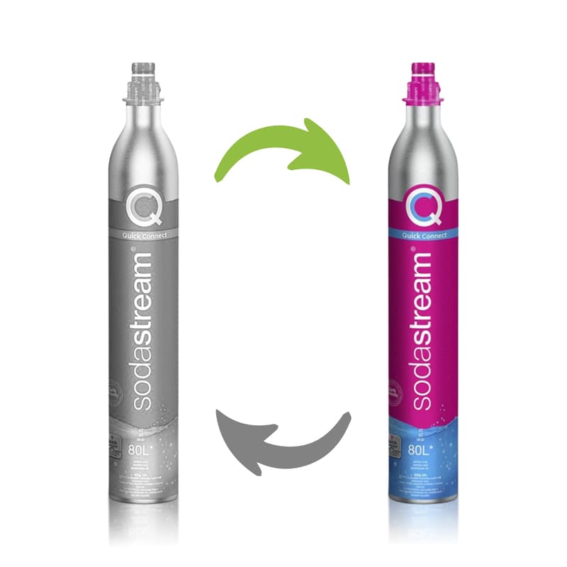 SodaStream CY CQC cseregáz új generációs, pattintós készülékhez