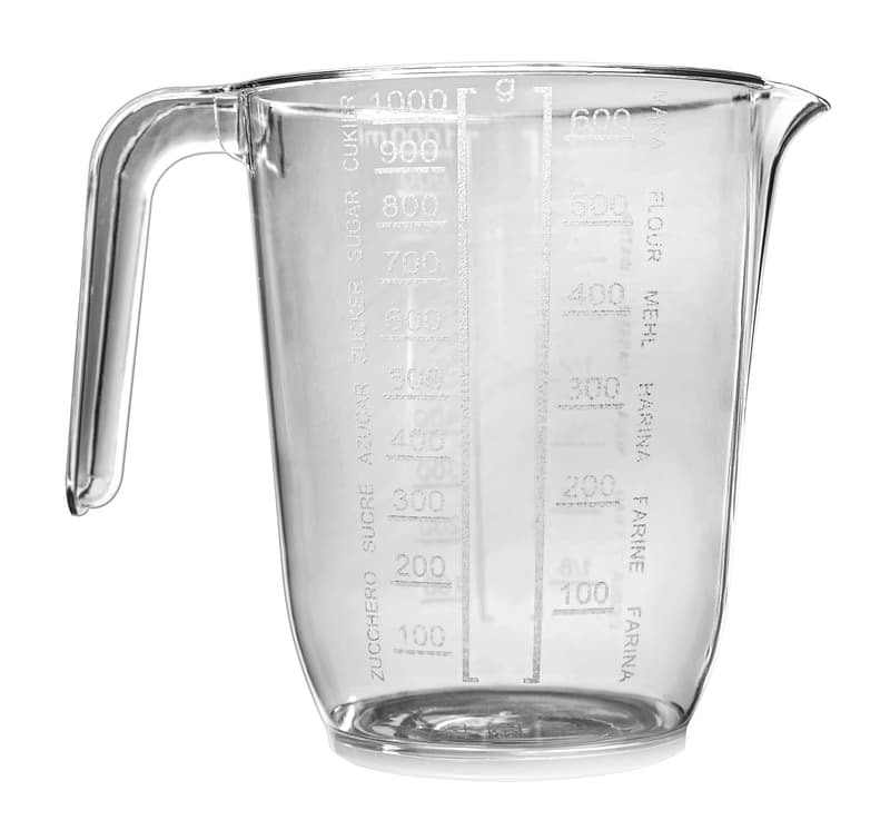 Measuring jug 1l GLOSSY