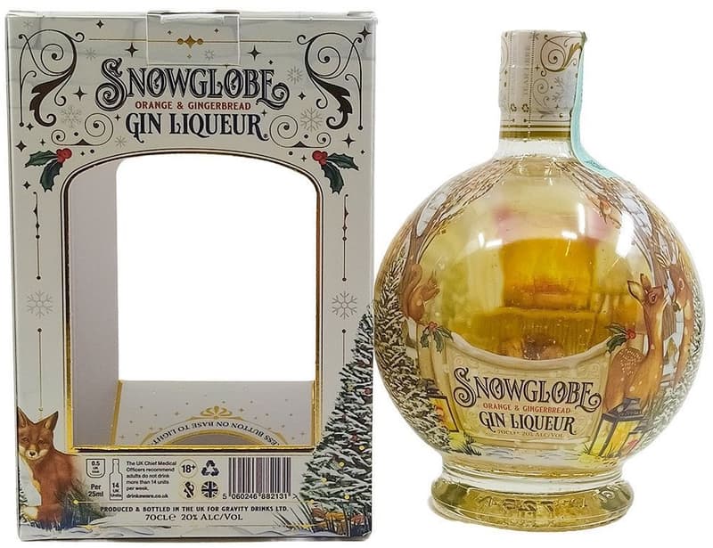 Snow Globe Orange & Gingerbread gin liqueur 20%