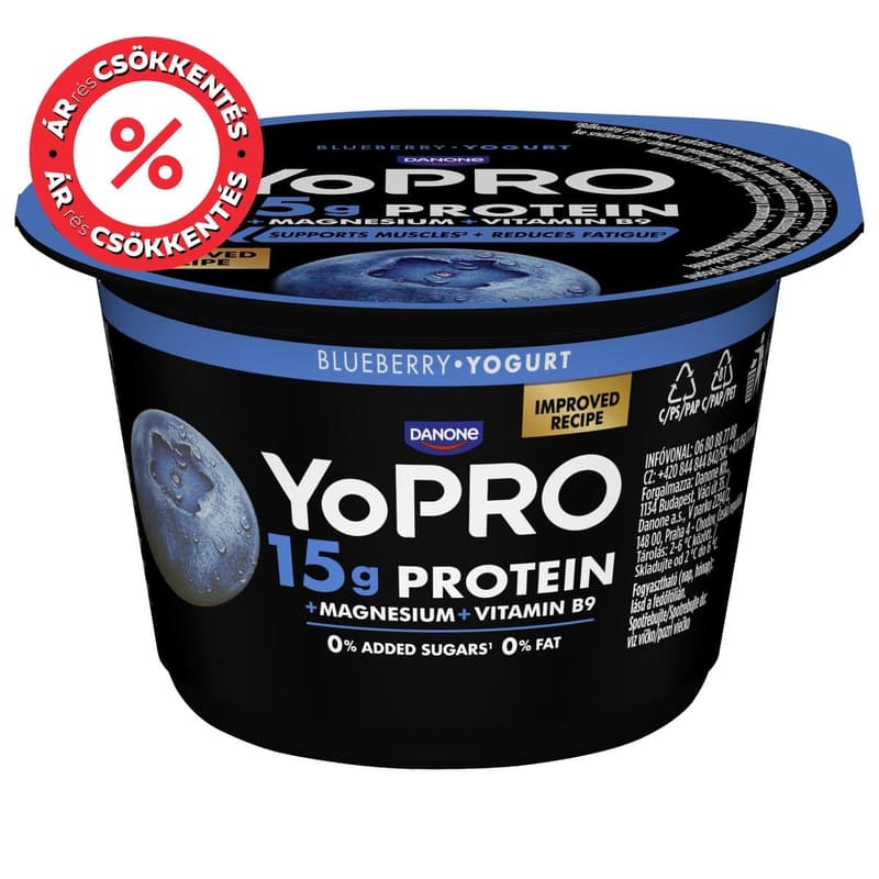 YoPRO Blueberry Milk Product