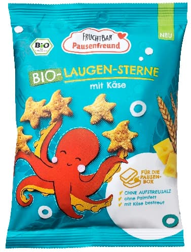 FruchtBar Pausenfreund - Bio csillagok sajt és tönköly