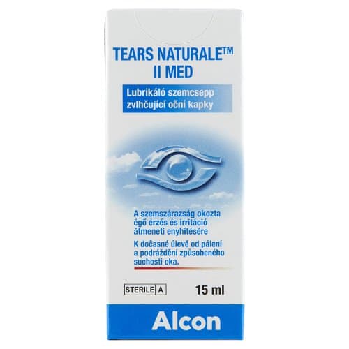 Tears Naturale II Med lubrikáló szemcsepp 15ml