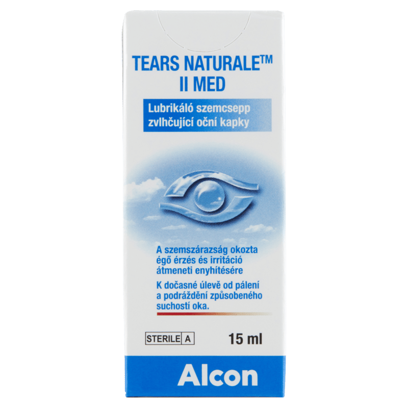 Tears Naturale II Med lubrikáló szemcsepp 15ml