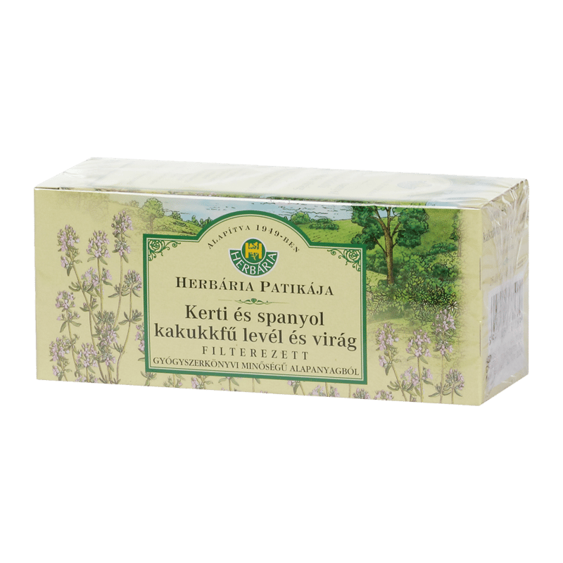 HERBÁRIA kakukkfű filteres tea 25 db