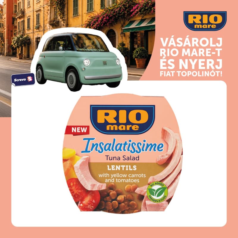 Rio Mare Insalatissime tuna salad with lentils 160g