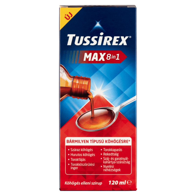 TussiRex Max 8in1 szirup 120ml