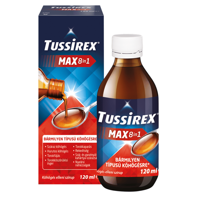 TussiRex Max 8in1 szirup 120ml