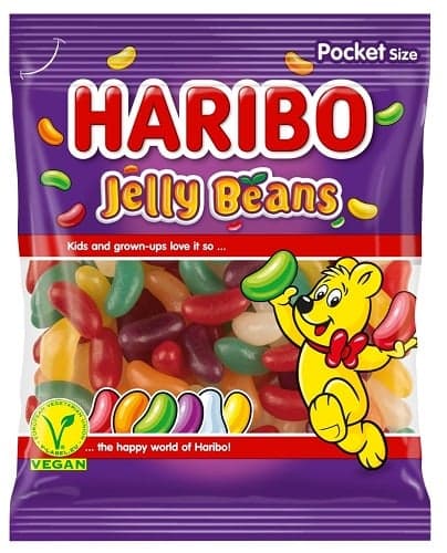 HARIBO Jelly Beans, 80g jelly candy