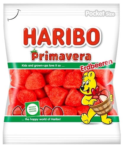HARIBO Primavera Gyümölcsízű habcukorka