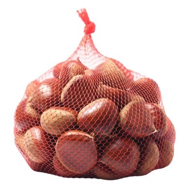 Chestnuts, packaged