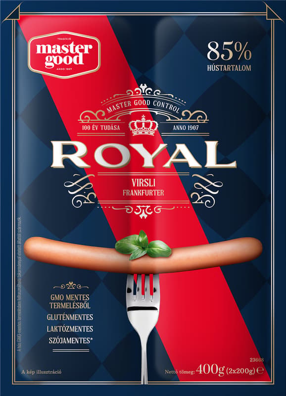 Master Good Royal füstölt csirkevirsli juhbélben 2x200g