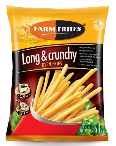 Farm Frites Long&Crunchy frozen  fries 600g