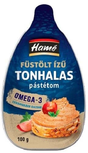 Hamé pástétom füstölt ízű tonhalas