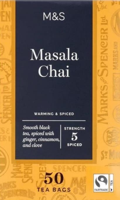 Marks & Spencer Masala chai teafilter