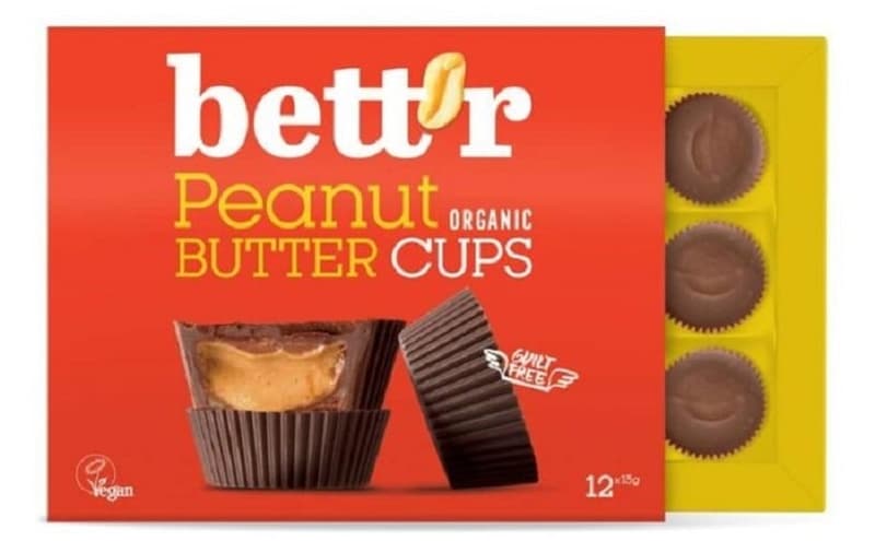 Bett'r Bio peanut butter cups
