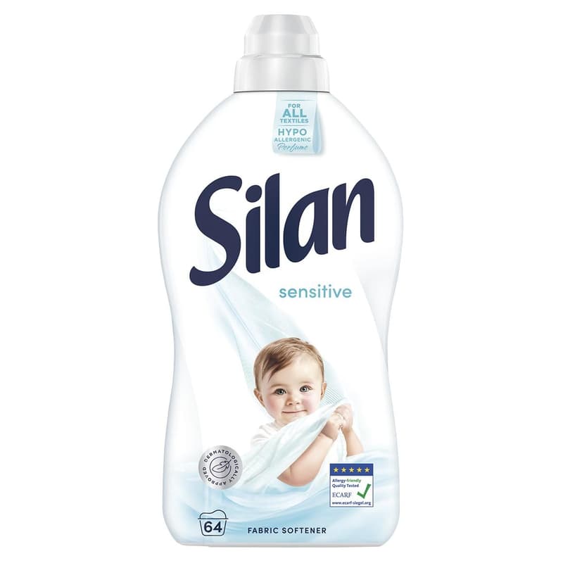 Silan Sensitive softener 1408 ml, 64 wash