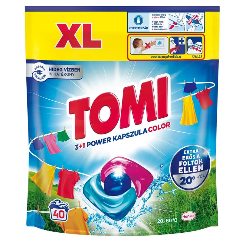 Tomi 3+1 Power Caps Color 40WL