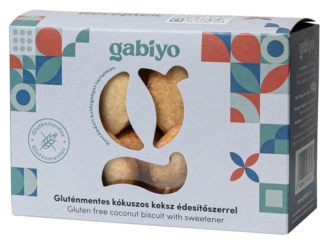 Gabiyo Gluten free coconut biscuit with sweetener