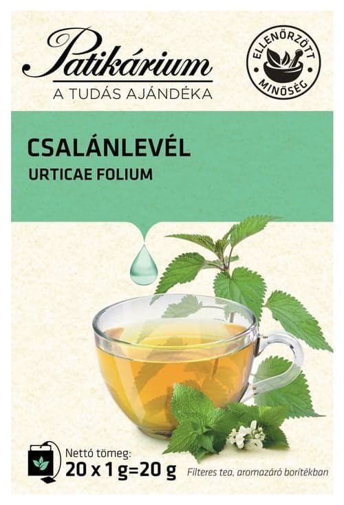 Patikárium Csalánlevél tea filteres 20 db