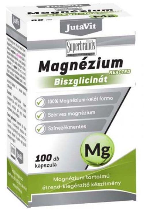 JutaVit Magnézium-biszglicinát kapszula 100 db